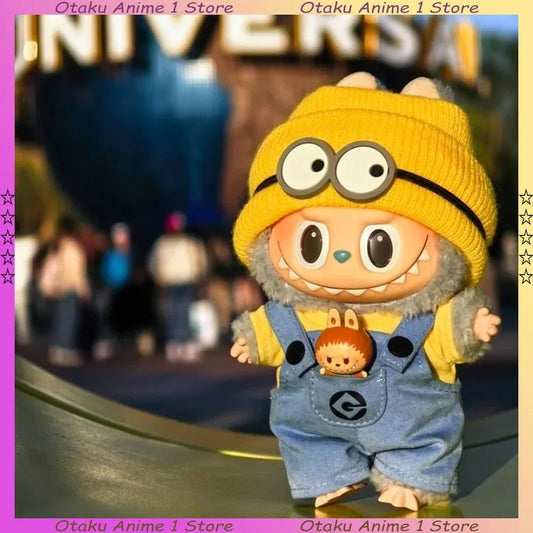 Cartoon Labubu Minion Wukong Outfit Set