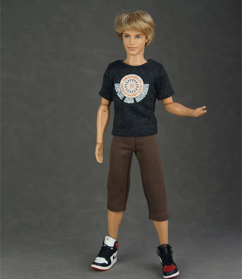 🧑‍🎨 1/6 BJD 30cm Anime Male Doll Clothes DollZio