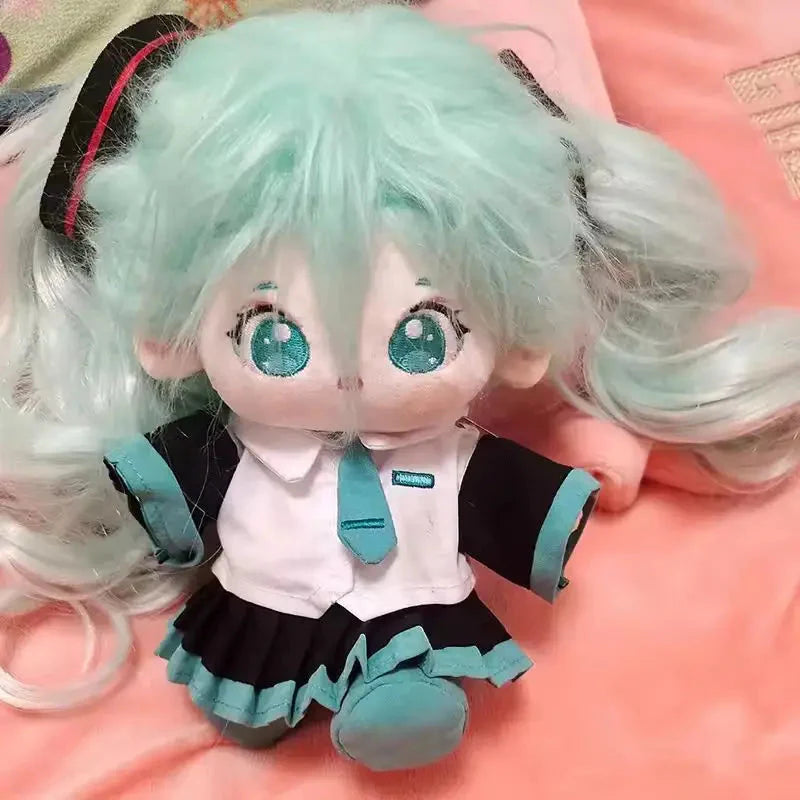 New Hatsune Miku Mini Cape Doll Clothes - 18-20cm Doll Outfit Cotton Material Removable and Changeable Costume Perfect for Anime DollZio
