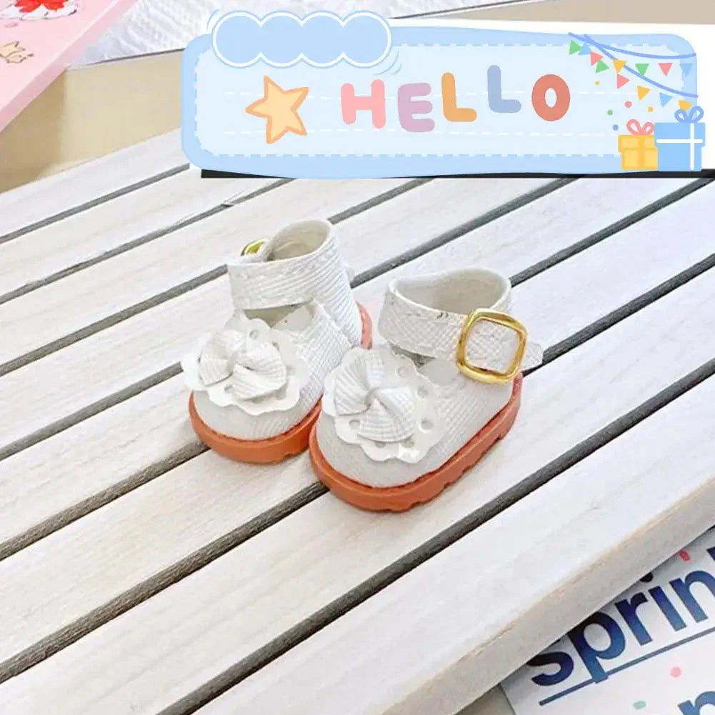Labubu 15–17 cm Non-Official Strap Skirt & Leather Shoes Set DollZio