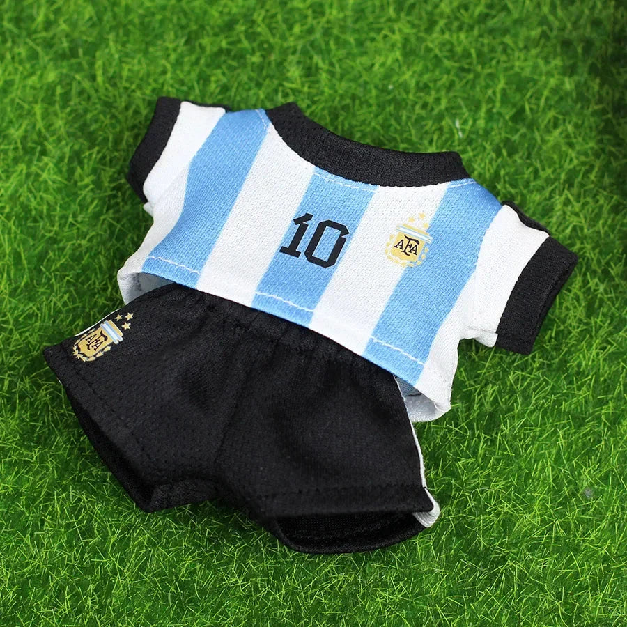 17cm Labubu  Doll Clothing V1 V2 V3  Pendant Doll Clothing DIY Sportswear Boy Gift Toy  Excluding doll DollZio