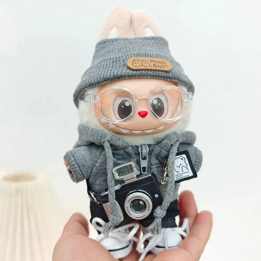 Labubu Non-Official Academy Cool Shadow Uniform Set DollZio