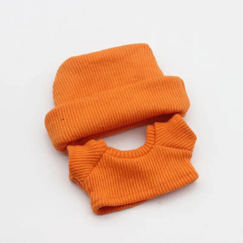 Labubu 15–17 cm Non-Official Solid Sweater & Hoodie Set DollZio