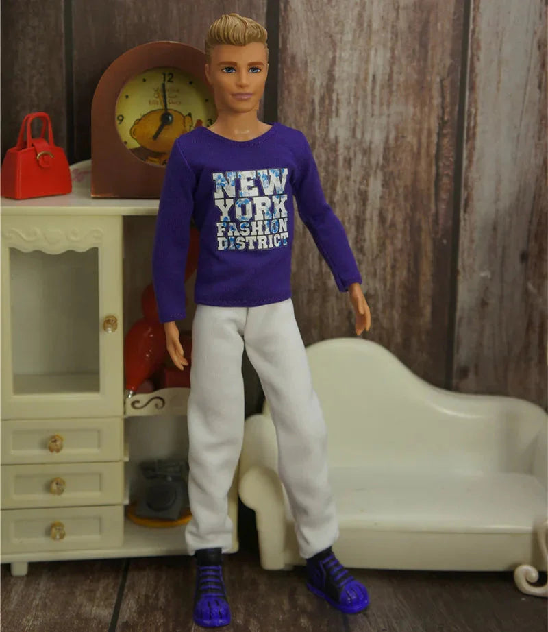 🧑‍🎨 1/6 BJD 30cm Anime Male Doll Clothes DollZio