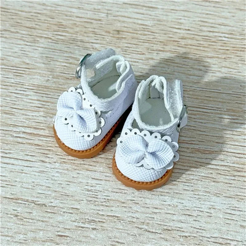 For 15 17cm Labubu Doll Clothes Princess Dress Bow Tie Two-Piece Set Outfit Clothing Sitting Party Game Toys Gift Accessories DollZio