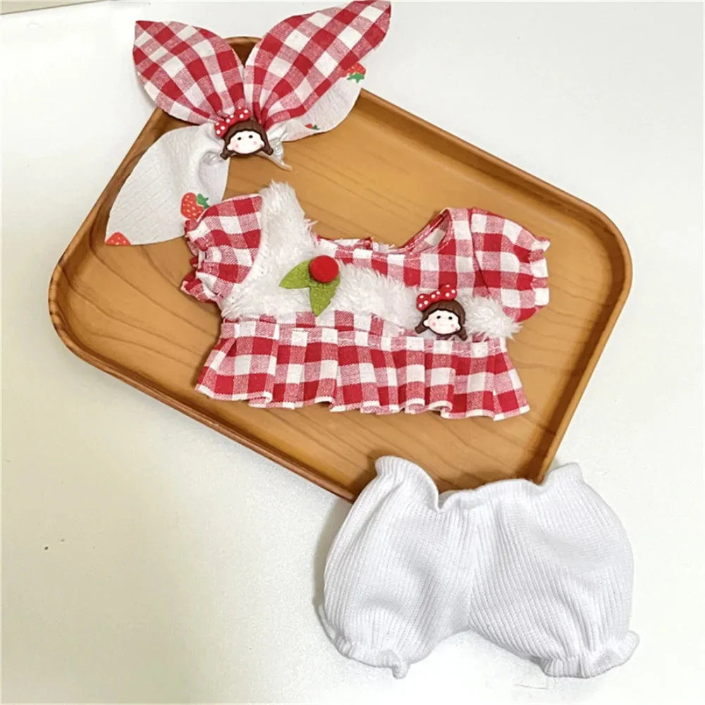 Butter Bear Rabbit 20cm Non-Official Doll Clothes DollZio