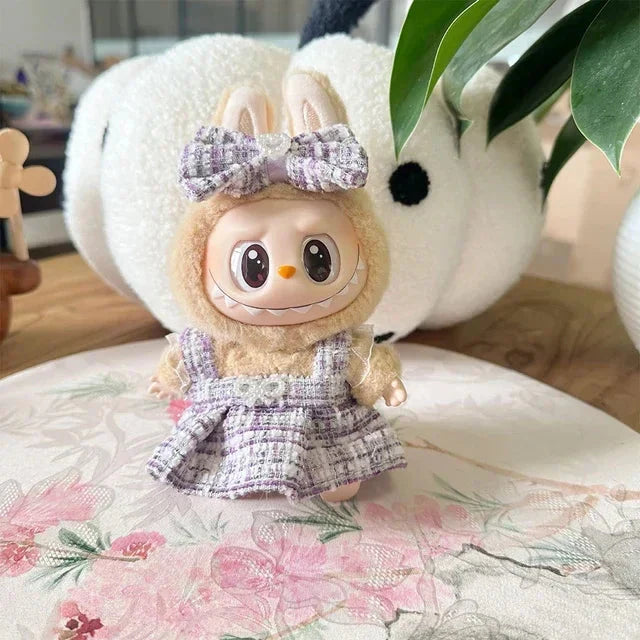 Labubu Classic Dress Outfit – Non-Official Doll Clothes & Accessories DollZio