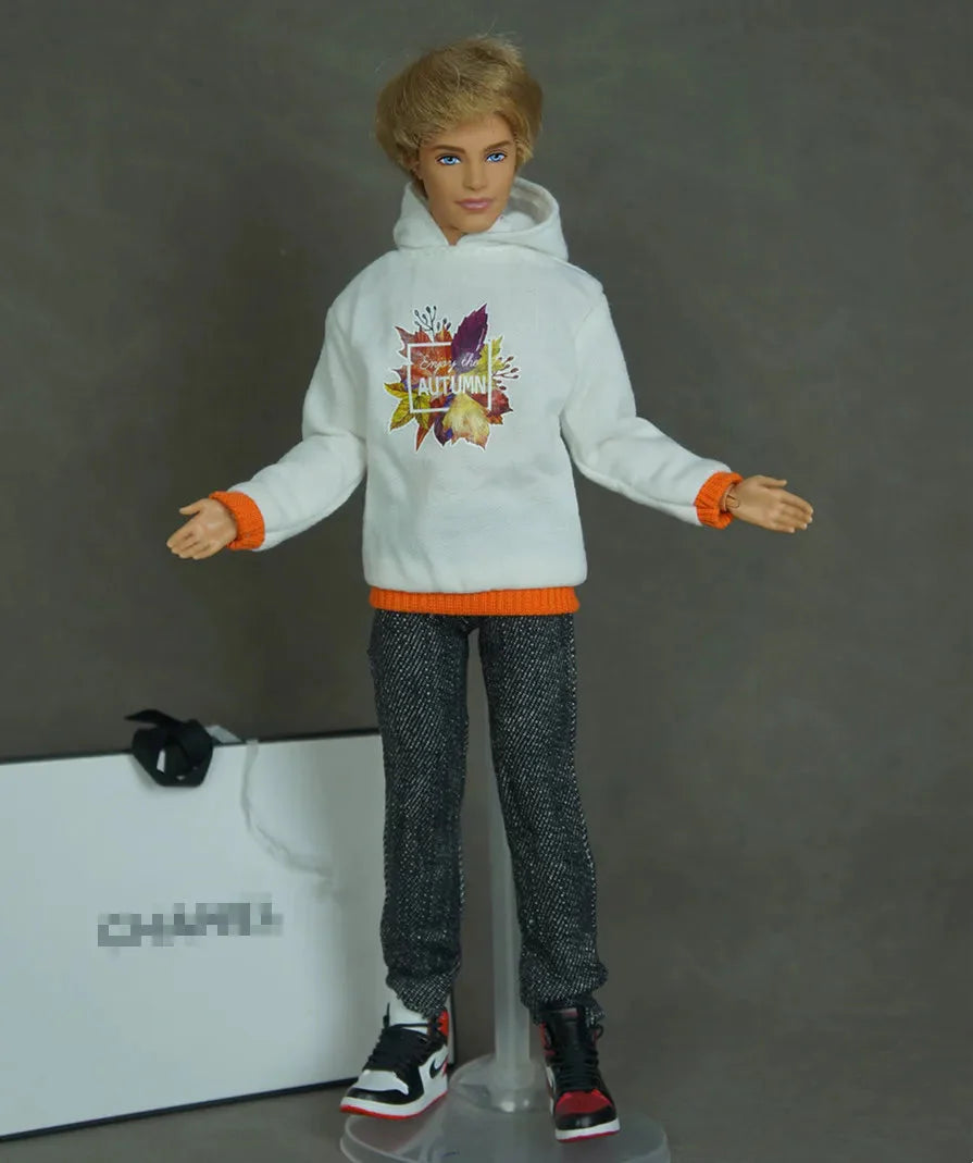 🧑‍🎨 1/6 BJD 30cm Anime Male Doll Clothes DollZio