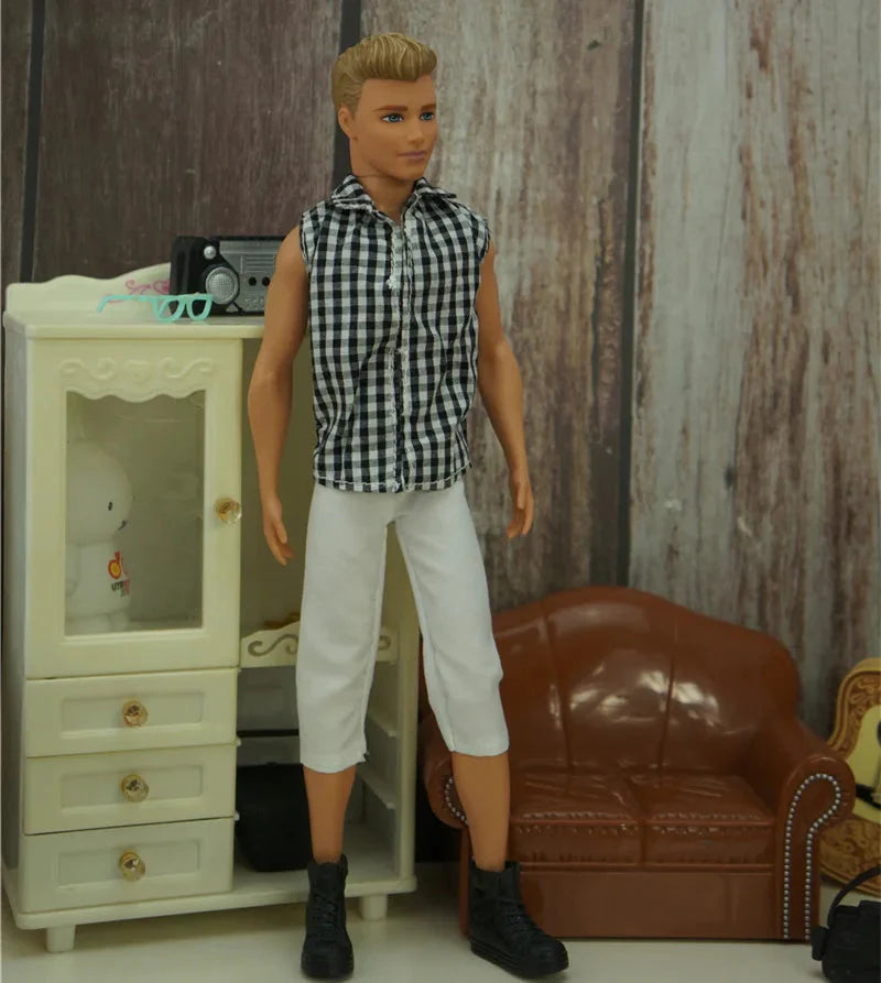 🧑‍🎨 1/6 BJD 30cm Anime Male Doll Clothes DollZio