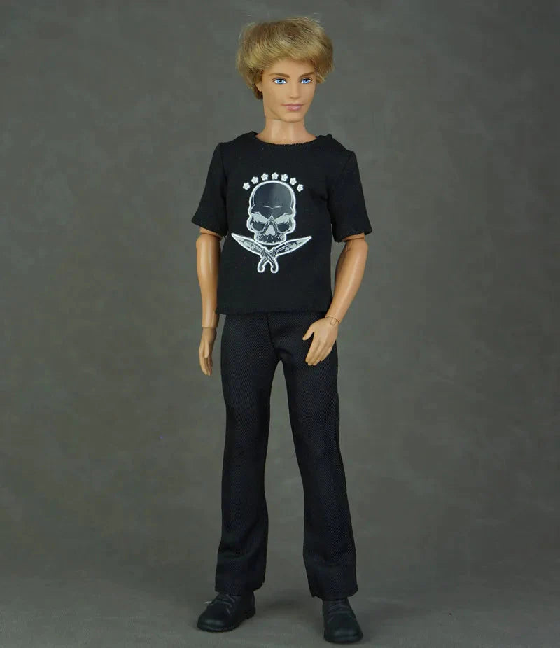 🧑‍🎨 1/6 BJD 30cm Anime Male Doll Clothes DollZio