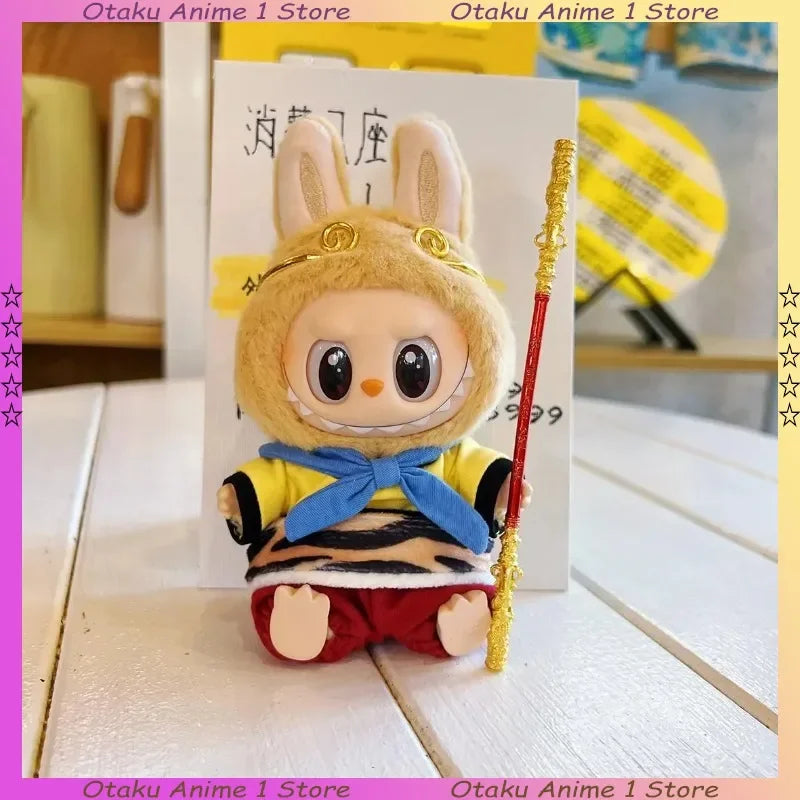 Cartoon Labubu Minion Wukong Outfit Set