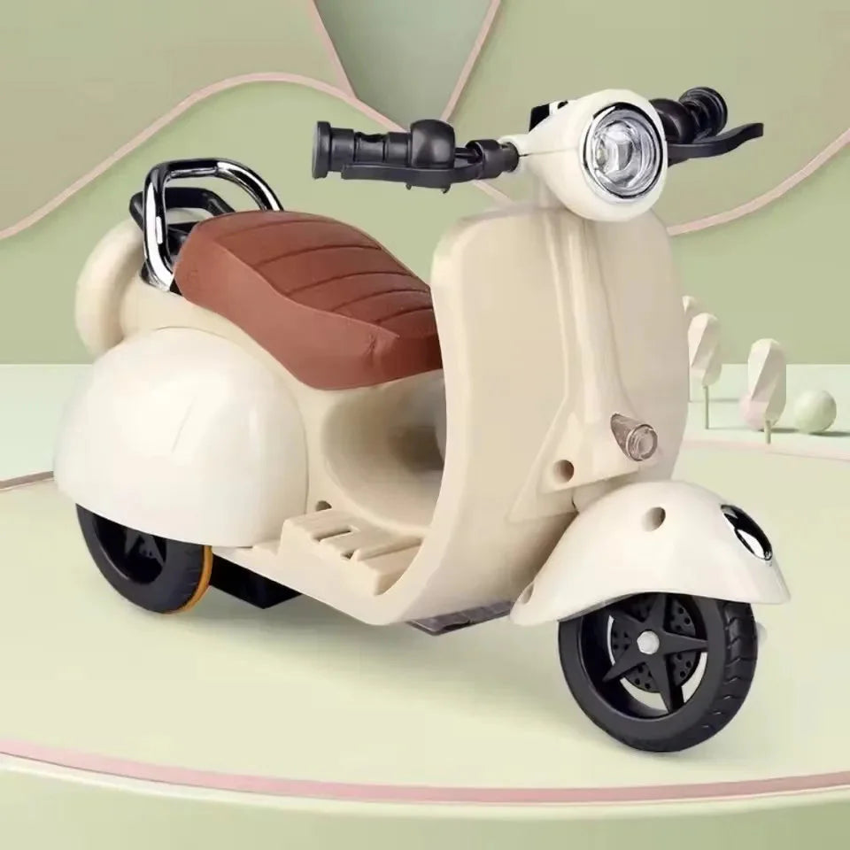 Labubu Mini Electric Motorcycle – Light & Music Doll Accessory DollZio