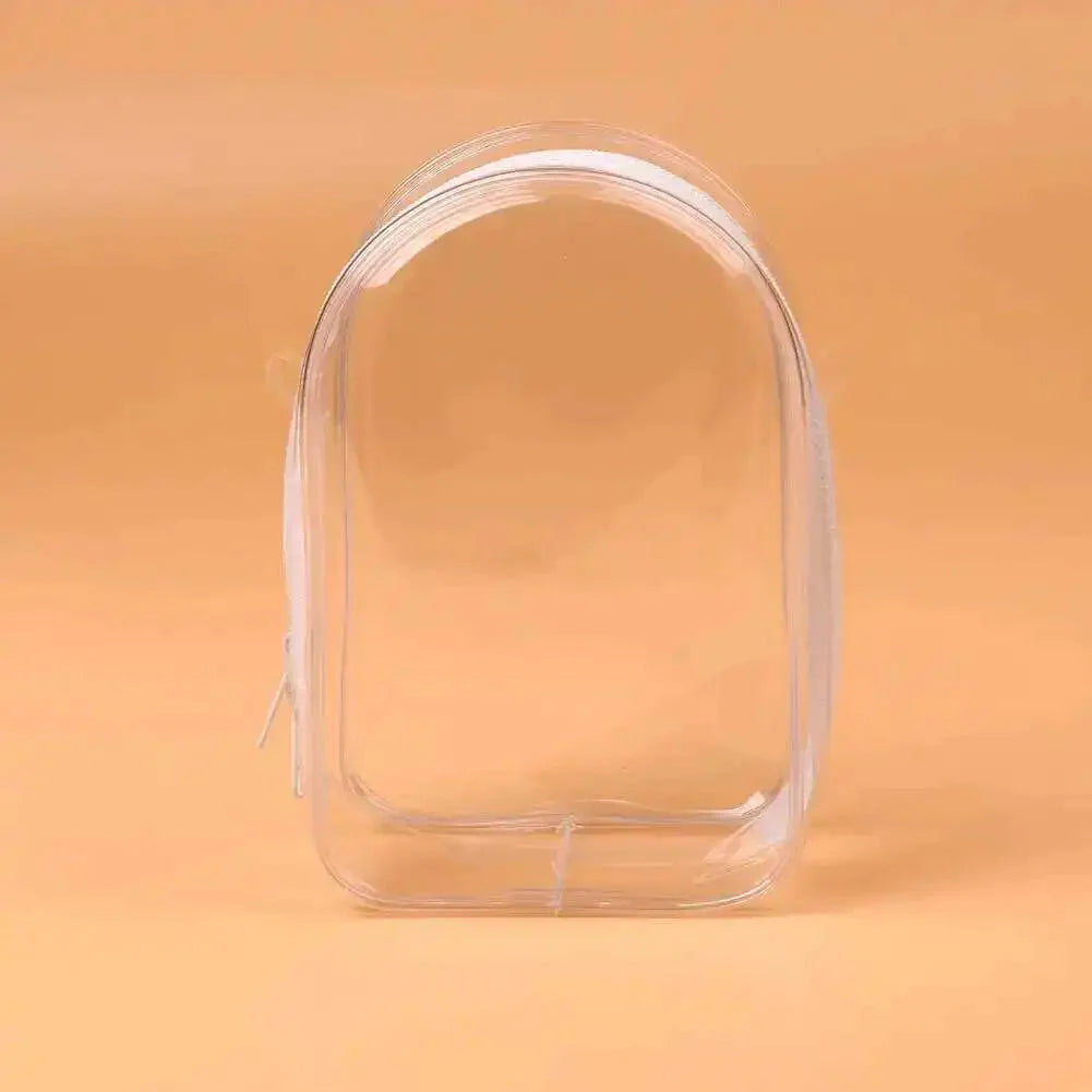 Labubu Non-Official Clear PVC Protective Shoulder Bag DollZio