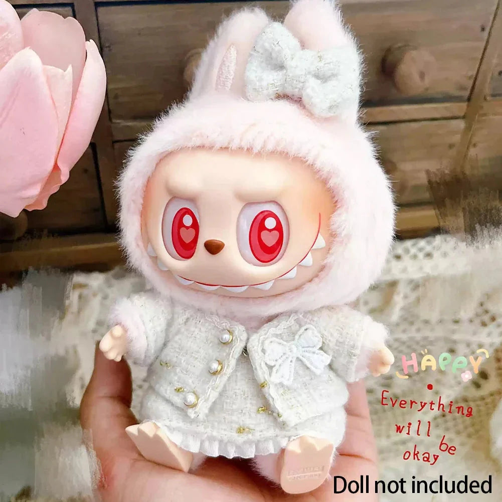 Labubu Classic Dress Outfit – Non-Official Doll Clothes & Accessories DollZio