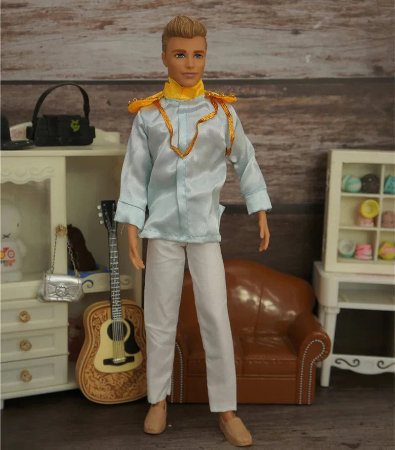 🧑‍🎨 1/6 BJD 30cm Anime Male Doll Clothes DollZio