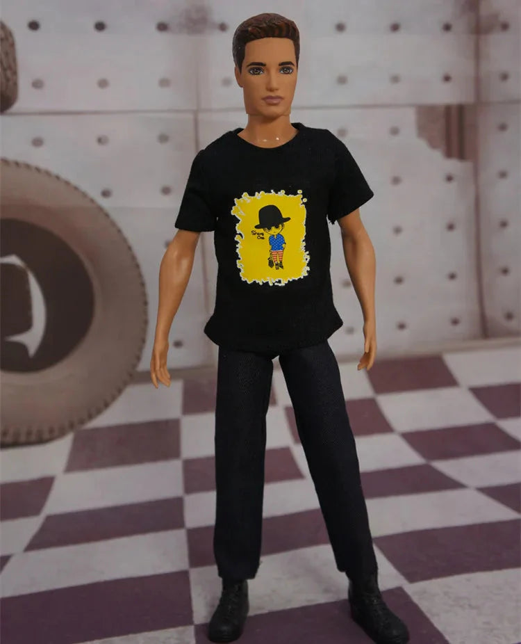🧑‍🎨 1/6 BJD 30cm Anime Male Doll Clothes DollZio