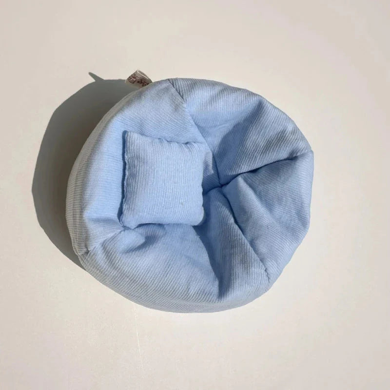Mini Plush Sofa Bed for Labubu Dolls – Non-Official for V1/V2/V3 DollZio