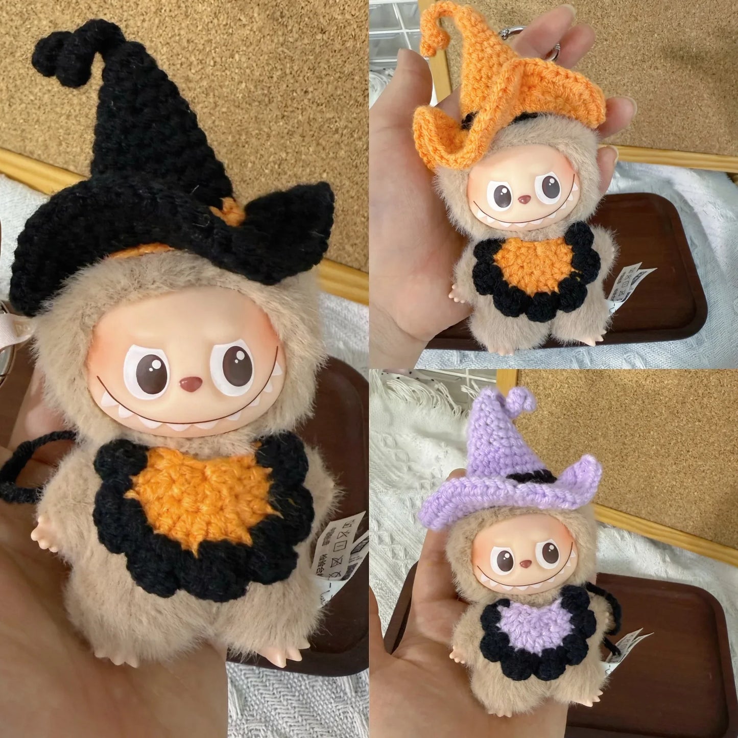 Compatible with 10.5 cm Labubu Halloween Outfit Set