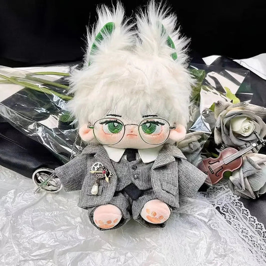 Dolls accessories 20cm Cotton Doll Clothes Suit Jacket Handsome Cool Suit Doll Clothes Non-attribute Doll Dress Kids DIY Gifts DollZio