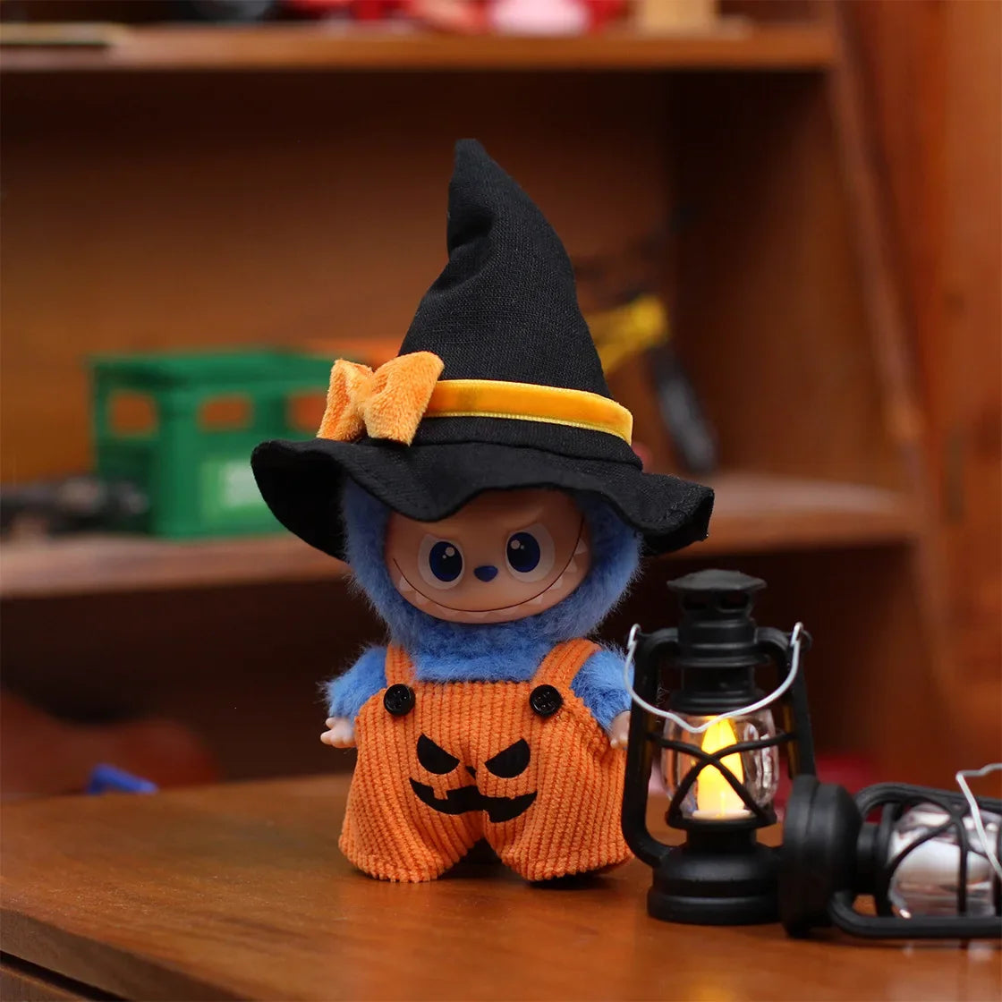 Compatible with 10.5 cm Labubu Halloween Outfit Set