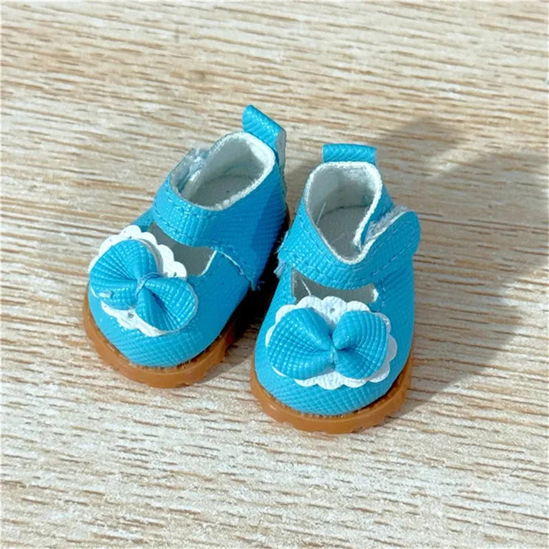 For 15 17cm Labubu Doll Clothes Princess Dress Bow Tie Two-Piece Set Outfit Clothing Sitting Party Game Toys Gift Accessories DollZio