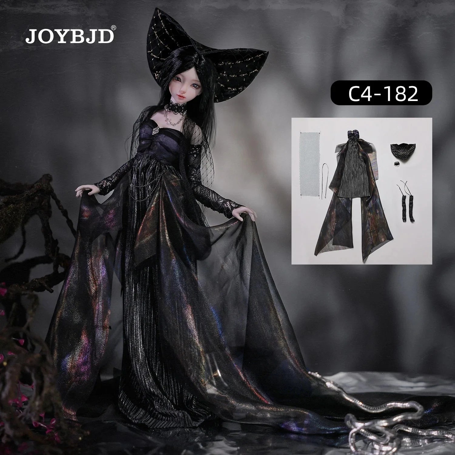 👗 1/4 BJD Clothes Dress Outfit DollZio