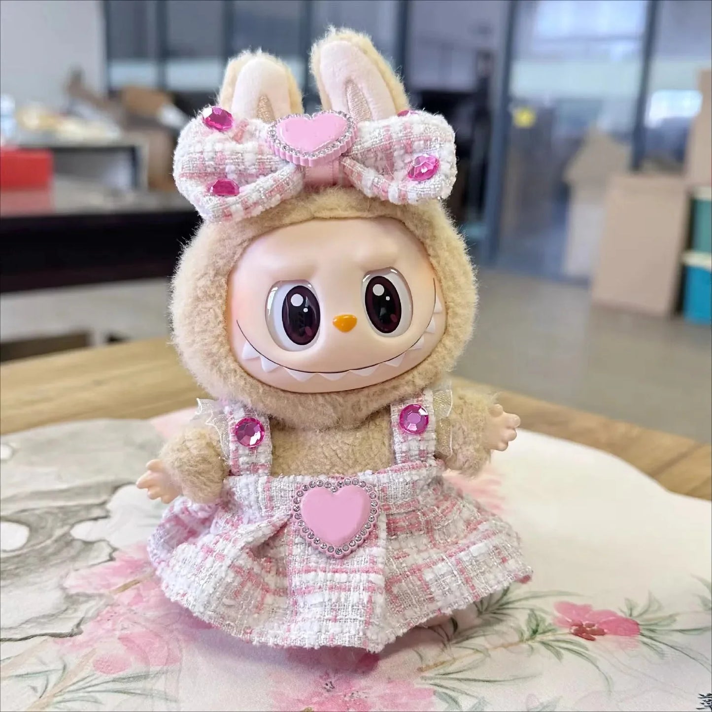 Labubu Classic Dress Outfit – Non-Official Doll Clothes & Accessories DollZio