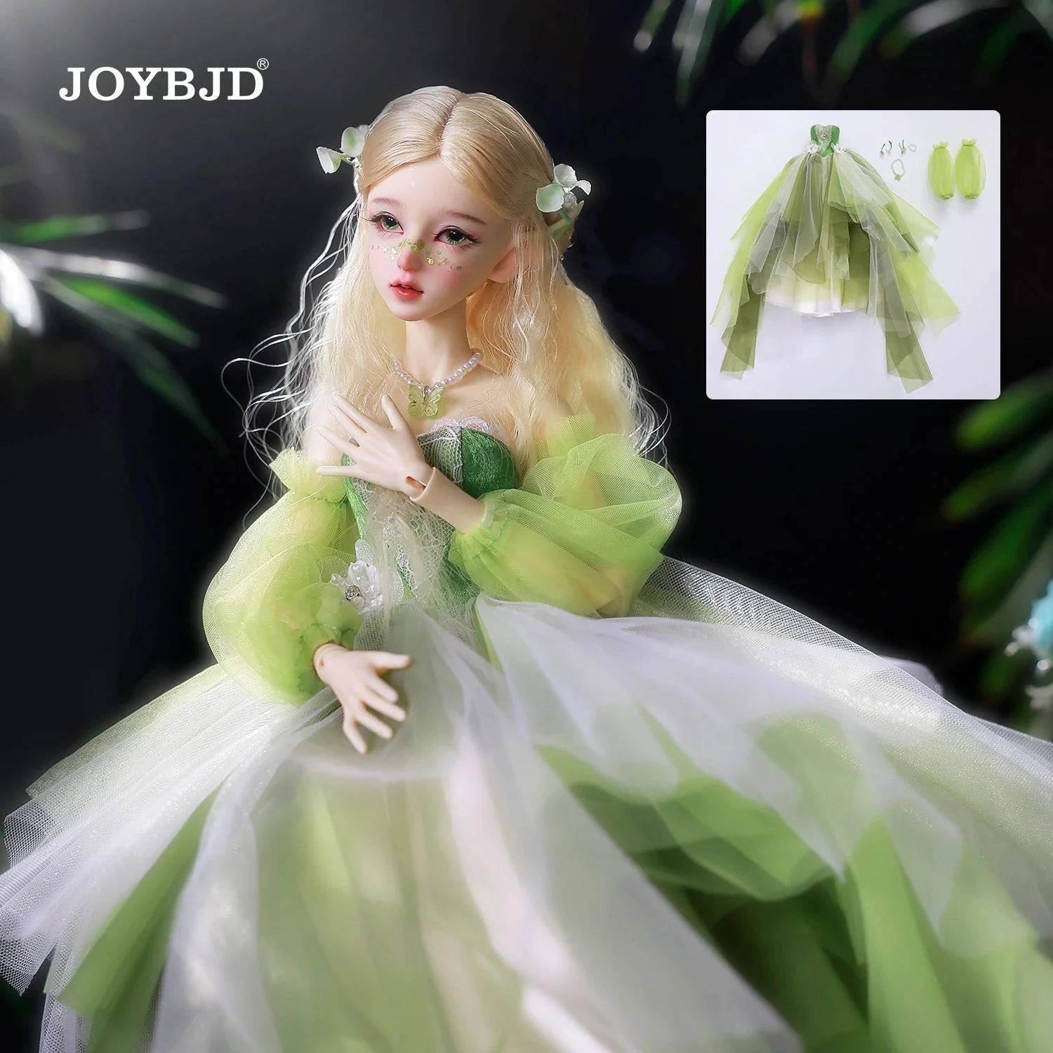 👗 1/4 BJD Clothes Dress Outfit DollZio