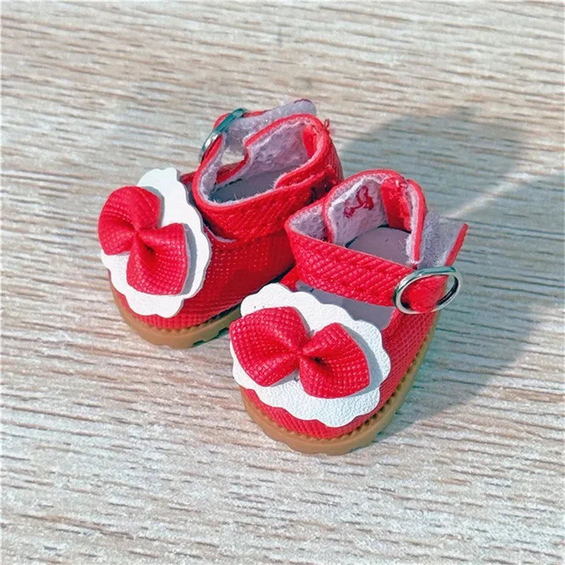 For 15 17cm Labubu Doll Clothes Princess Dress Bow Tie Two-Piece Set Outfit Clothing Sitting Party Game Toys Gift Accessories DollZio