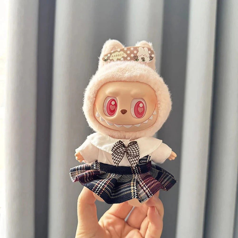 Labubu 17 cm Non-Official School-Style JK Set DollZio