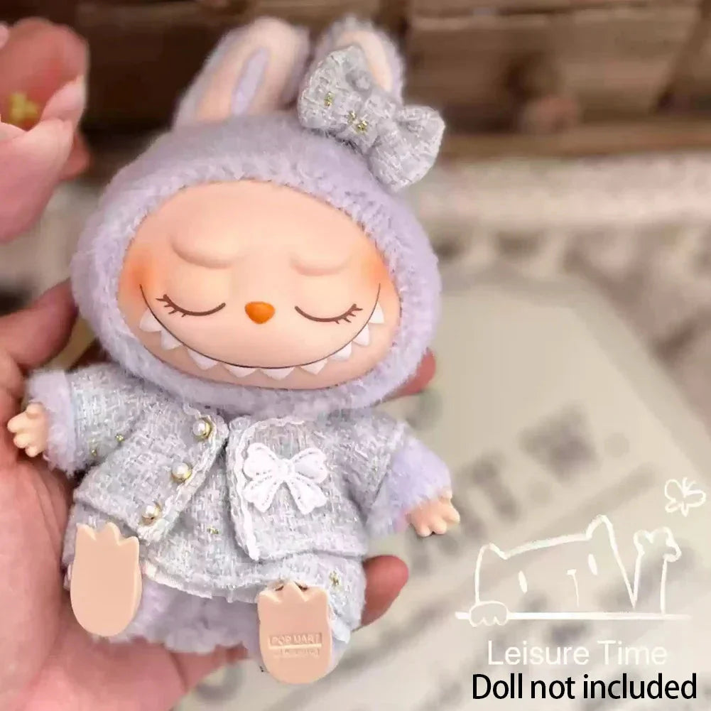 Labubu Classic Dress Outfit – Non-Official Doll Clothes & Accessories DollZio
