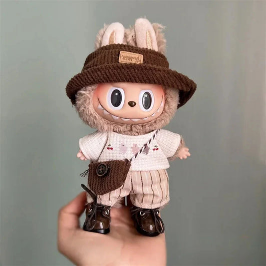 17cm Labubu Clothes Set | Non-Official Doll Accessories DollZio
