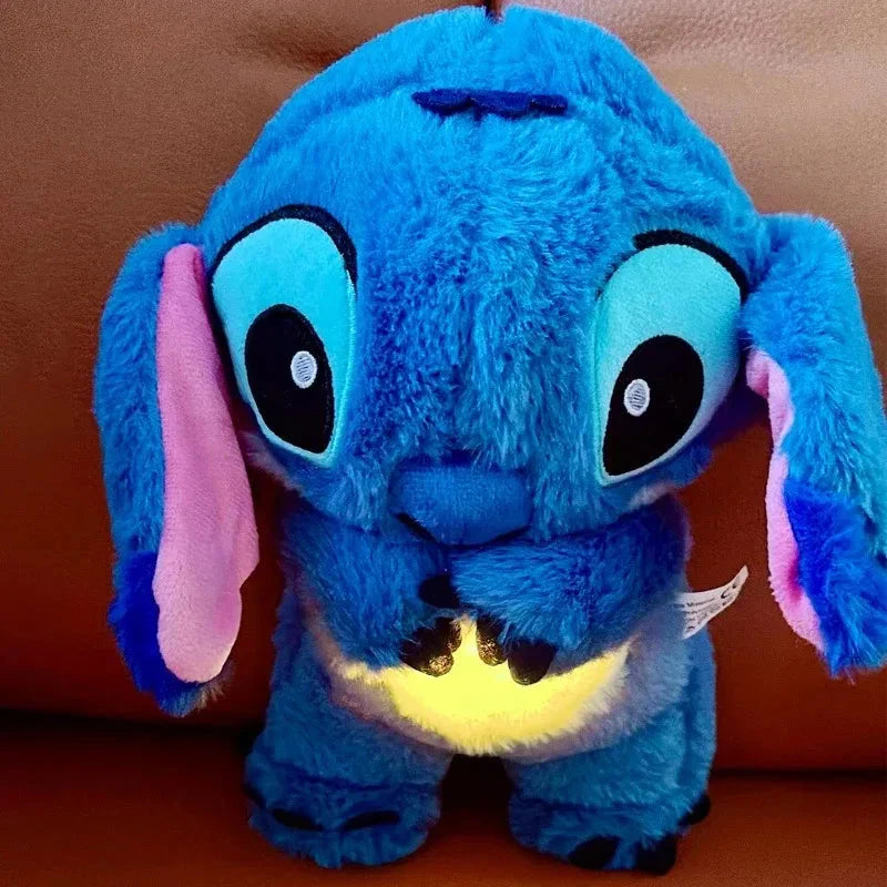 Stitch Soothing Plush Toy – Music, Light & Gentle Breathing Effect DollZio