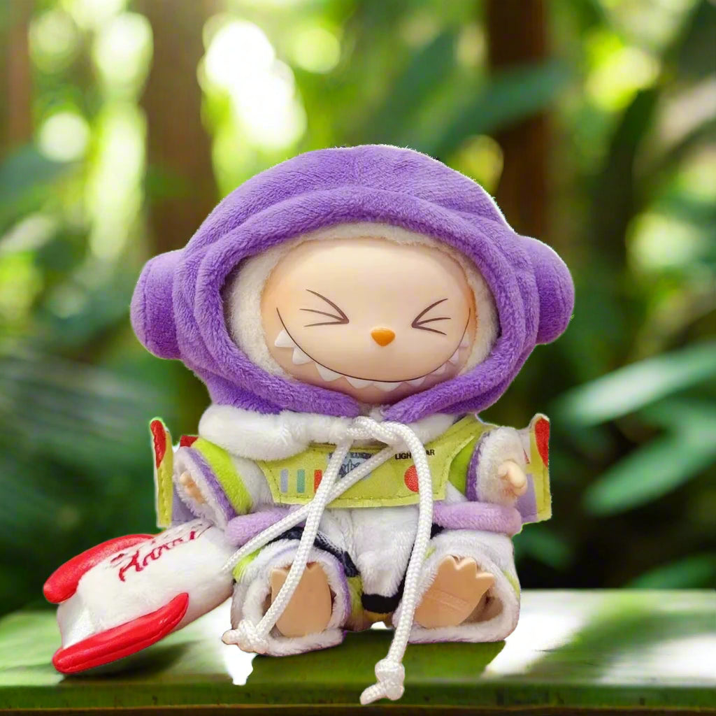 Compatible con muñecas Labubu: Traje de guardabosques espacial