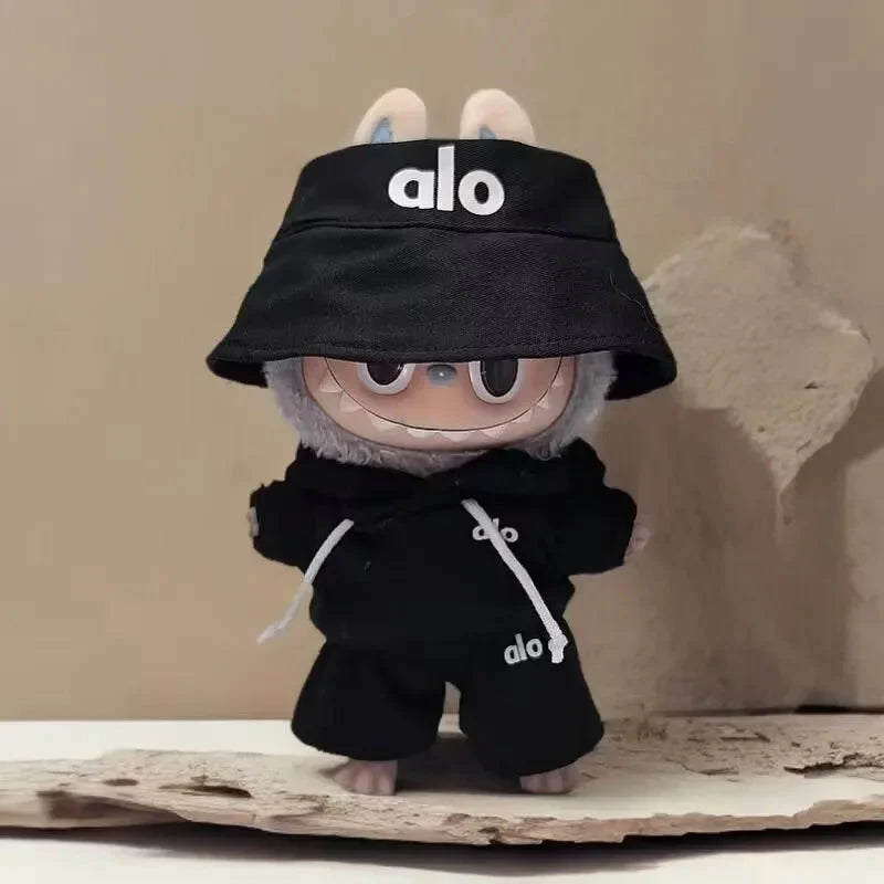 Labubu 17cm Non-Official Luxury Fashion Outfit Set DollZio