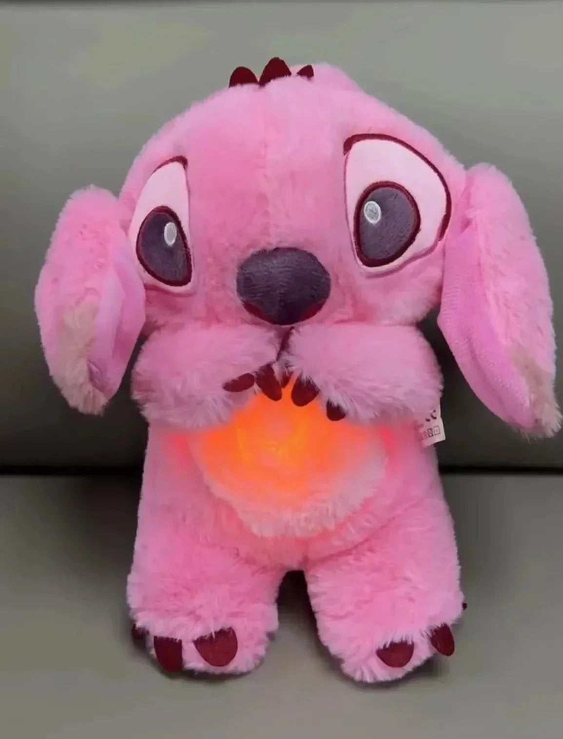 Stitch Soothing Plush Toy – Music, Light & Gentle Breathing Effect DollZio