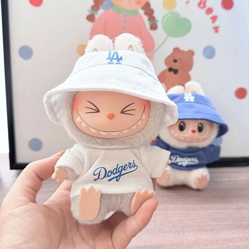 Labubu 17 cm Non-Official High-Energy Baseball Suit Set DollZio